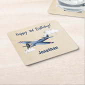  Onderzetter voor vliegdag (Schuin)
