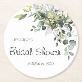 Onderzetter vrijgezellenfeest rondedocument (Voorkant)