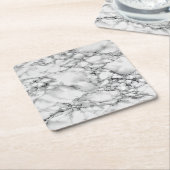 Onderzetter wit marmer (Schuin)