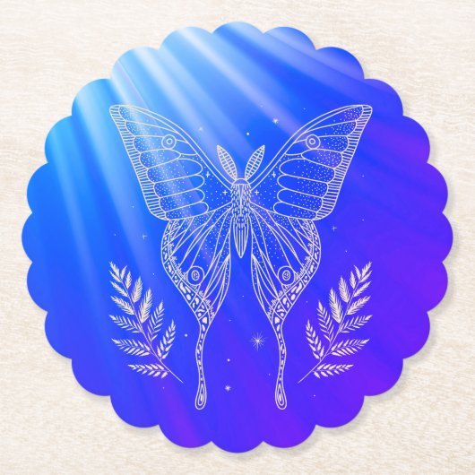 onderzetter zilvervlinder (Voorkant)