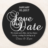 Onderzetters Datum opslaan (Voorkant)