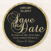 Onderzetters Datum opslaan (Voorkant)