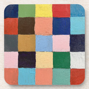 Onderzetters in het funky vierkant design