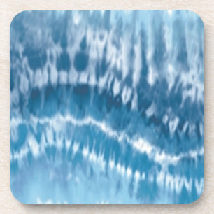 Onderzetters met blauwe tint