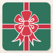 Onderzetters met kerstcadeaus (Voorkant)