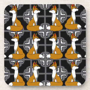 Onderzetters met vier motieven