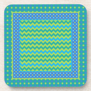 Onderzetters: Mix'n'Match Chevrons, Polka Dots Onderzetter