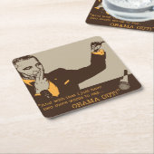 onderzetters op het plein Obama Out (Schuin)