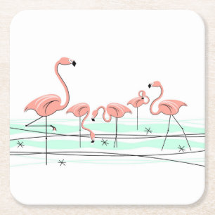 Onderzetters van de Flamingos Group