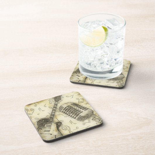 Onderzetters van de gitaarmicrofoon (Rechterzijde)