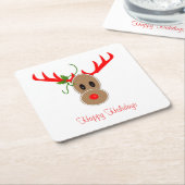 Onderzetters van de rendiersoort Gingerbrood (Schuin)