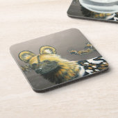 Onderzetters van harde kunststof (Linkerzijde)