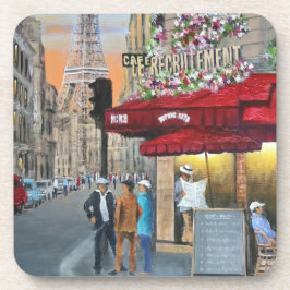 Onderzetters van harde kunststof