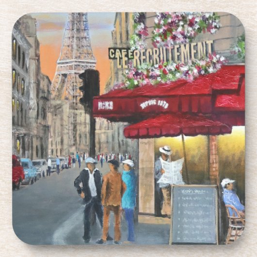 Onderzetters van harde kunststof (Voorkant)