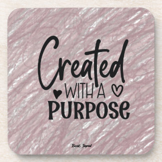 Onderzetters van harde kunststof met kurkrug - set