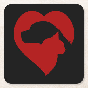 onderzetters van honden en katten