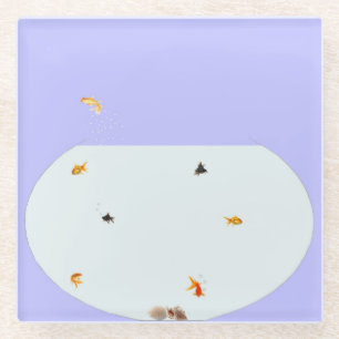 Onderzetters van ontsnappingsglas