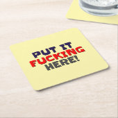 Onderzetters van partijen (Schuin)