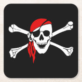 Onderzetters van piraatpapier (Voorkant)