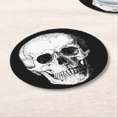 Onderzetters van schedel papier (Gebogen)