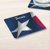 Onderzetters van Texas papier (Schuin)