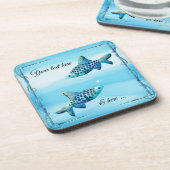 Onderzetters van vispisces Fantasy Water World (Linkerzijde)