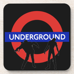 Onderzetters van Zombie Underground Cork