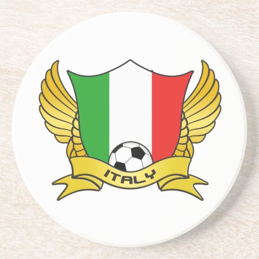 Onderzetters voetbal Italië (Voorkant)
