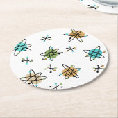 Onderzetters voor atoompapier uit de middeleeuwen (Gebogen)