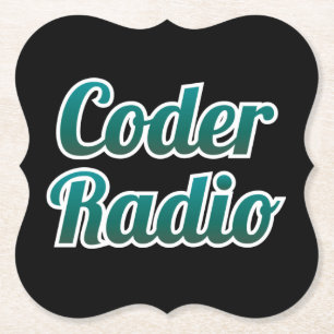 Onderzetters voor coderingsradio