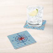 Onderzetters voor compass Blue en White Strip Pape (Insitu)