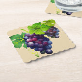 Onderzetters voor druivenpapier (Gebogen)