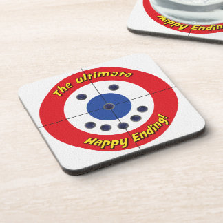 Onderzetters voor een happy end curler - (rood)