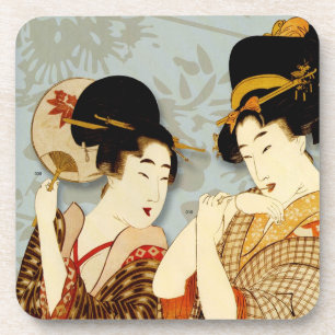 Onderzetters voor Japans kunstontwerp