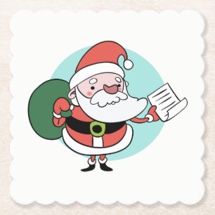 Onderzetters voor kerstpapier