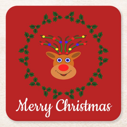 Onderzetters voor kerstrenpapier (Voorkant)