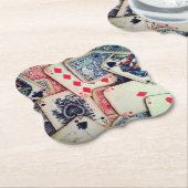 onderzetters voor "poker"-papier (Gekanteld)