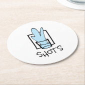 Onderzetters voor rondepapier (Gebogen)