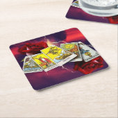 Onderzetters voor tarotkaarten (Schuin)