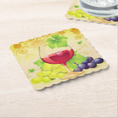 Onderzetters voor wijn en druiven (Gebogen)