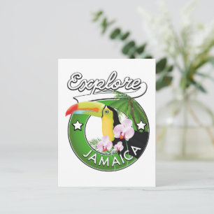 Onderzoek het Briefkaart van het logo Bahamas