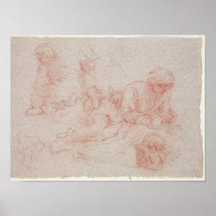 Onderzoek naar een achteruitrijdend man poster