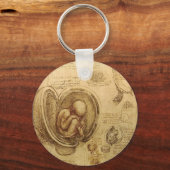 Onderzoek naar embryo's sleutelhanger (Voorkant)