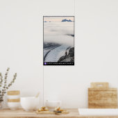Onderzoek nabij de Gilkey-Tiny - Juneau Icefield Poster (Keuken)