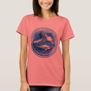 Onderzoek van de Aarde, de Elasmobranche en de Cul T-shirt