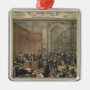 Onderzoek van de Camorra Metalen Ornament