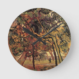 Onderzoek van dennenbomen door Vincent van Gogh Ronde Klok