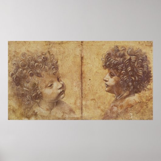 Onderzoek van het hoofd van een kind poster (Voorkant)