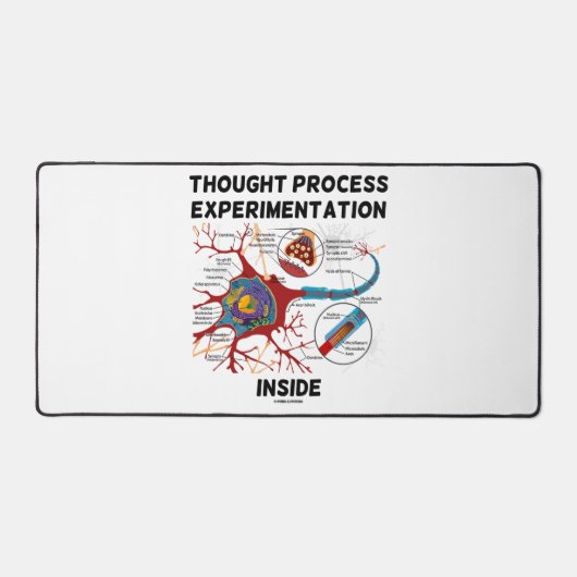 Onderzoek van het proces in neuron bureaumat (Voorkant)