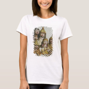 Onderzoek van inheemse Amerikanen (kleurenlitho) T-shirt